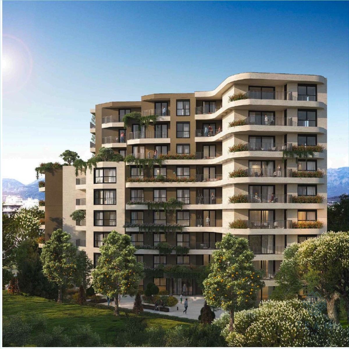 Bar, Bjeliši, two-bedroom apartment 75 m²